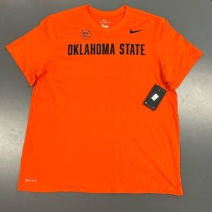 New Nike Men’s T-shirt Oklahoma State Cowboys XL, X-large, NWT, Orange Tee Shirt